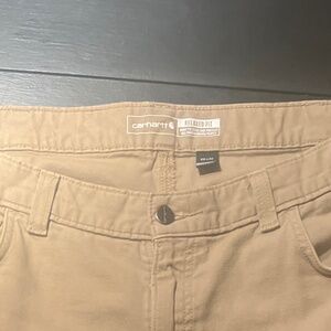 Carhartt Relaxed Fit 38x32 Men’s Khaki Jean